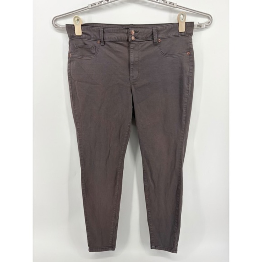 M Jeans by Maurices‎ High Rise Skinny Pants Gray Size 20W Regular